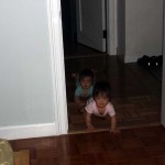 When your child sleeps on a floor bed...