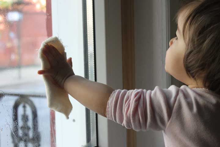 Bright Window Washing Activity - Montessori Services